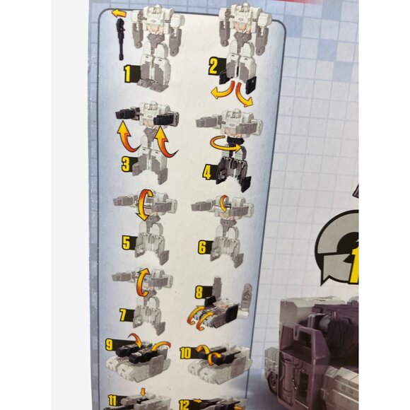 Transformers Decepticon Megatron Action Figure Hasbro Tank Mode Transformation - Picture 11 of 16